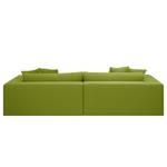 Grand canapé Winwick Tissu - Vert gazon