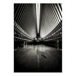 Impression dart New York Toile - Noir / Blanc