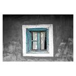 Impression d'art Old Window Toile - Noir / Blanc