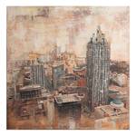 Bild Rimbo Big City Beige - Braun - Textil - 100 x 100 x 5 cm