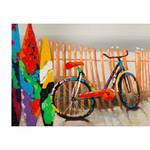 Bild Sordan Surf Party Multicolor - Textil - 150 x 50 x 5 cm