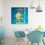 Afbeelding Sun 'n Sand canvas - blauw/geel