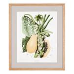 Bilder Papaya (4er-Set) Beige - Holzwerkstoff - Glas - 53 x 63 x 3 cm