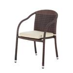 Set da bar Paradise Lounge I (3 pezzi) Polyrattan - Marrone