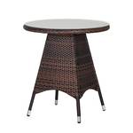 Bistroset Paradise Lounge II (3-teilig) Polyrattan Braun