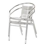 Bistrostoelen Lino (2-delige set) aluminium