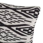 Coussin de sol Menton II Noir / Blanc