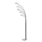 Lampadaire arc Five Fingers Noir / Chrome