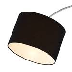 Lampada ad arco Nichel 1 luce Nera