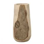 Vase Luisa Paulownia massiv - Beige