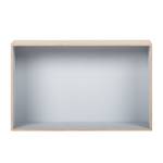 Etagère suspendue cubique Mika lot 3 Bouleau / Gris clair