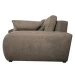 Boxspring-Ecksofa Comox Webstoff Muskat - Longchair davorstehend links