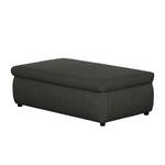 Boxspring Hocker Donhill Webstoff Anthrazit