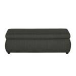 Boxspring Hocker Donhill Webstoff Anthrazit