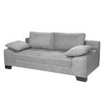 Boxspring-Schlafsofa Dawson Webstoff Grau