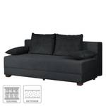 Boxspring-Schlafsofa Dingo II Cord Anthrazit