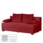 Clic-clac boxspring Dingo II Tissu Rouge