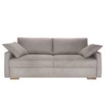 Canapé convertible boxspring Runcorn Aspect cuir vieilli - Beige chaud