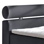 Boxspringbett Anello Kunstleder Kunstleder - Schwarz - 180 x 200cm - H2