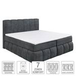 Lit boxspring Arville Microvelours - Anthracite