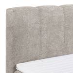 Lit boxspring Arville Microvelours - Beige