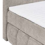 Boxspring Arville micro-velours - Beige