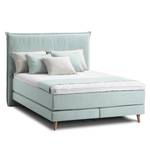 Boxspringbett AVELLINO Klassisch Webstoff - 140 x 200cm - H2