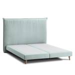 Boxspring Avellino I geweven stof - 160 x 200cm - H2 zacht