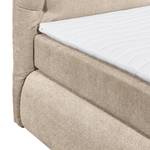 Boxspring Bannon micro-velours - Beige