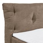 Lit boxspring Bannon Microvelours - Taupe