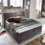 Boxspringbett Brilliant Night (motorisch verstellbar) - Braun Meliert - 140 x 200cm - H3