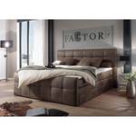 Lit boxspring Colider Microfibre - Marron