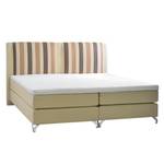 Lit boxspring Daina Tissu - 180 x 200cm - Beige