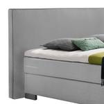 Boxspring Emperial Night III Lichtgrijs - 200 x 200cm - Ton-pocketveringmatras - H3 medium