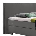 Boxspringbett Emperial Night III Solinograu - 200 x 200cm - Tonnentaschenfederkernmatratze - H2