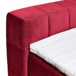 Slaapbank Competa micro-velours - Rood