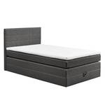 Boxspringbett Harvi Webstoff - 120 x 200cm