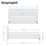 Boxspring Hyden 180 x 200cm