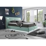 Lit boxspring Juara Microfibre - Vert menthe