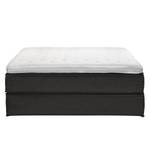 Lit boxspring Kinx Tissu - Tissu KINX : Anthracite - 180 x 220cm - D2 souple - Sans