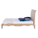 Bed French Vintage deels massief eikenhout - wit - 180 x 200cm