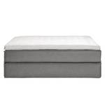 Premium Boxspringbett KINX Webstoff - Stoff KINX: Grau - 180 x 220cm - H2 - Ohne