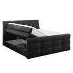 Boxspringbett Lulea Webstoff - Grau