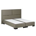 Lit boxspring Brilliant Night Limon - 200 x 200cm - Matelas à ressorts bombés ensachés - D3 medium