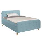 Boxspringbett Nordic Webstoff - 140 x 200cm - H2