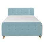 Boxspringbett Nordic Webstoff - 140 x 200cm - H3