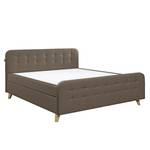 Boxspringbett Nordic Webstoff - 200 x 200cm - H3