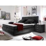 Lit boxspring Pennington Microvelours - Anthracite