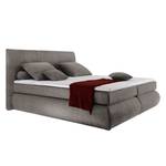 Boxspringbett Pennington Microvelours - Taupe