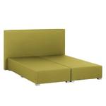 Boxspring Ramona V geweven stof - Appelgroen - 180 x 200cm